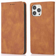 For iPhone 15 Pro Max PU Leather Wallet Phone Case Magnetic Closing Anti-drop Stand Cover - TechGearPal