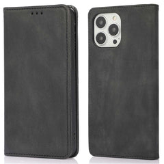 For iPhone 15 Pro Max PU Leather Wallet Phone Case Magnetic Closing Anti-drop Stand Cover - TechGearPal
