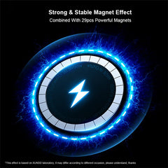 XUNDD For iPhone 15 Plus Ring Kickstand Phone Cover Shockproof PC+TPU Phone Case Compatible with MagSafe - TechGearPal