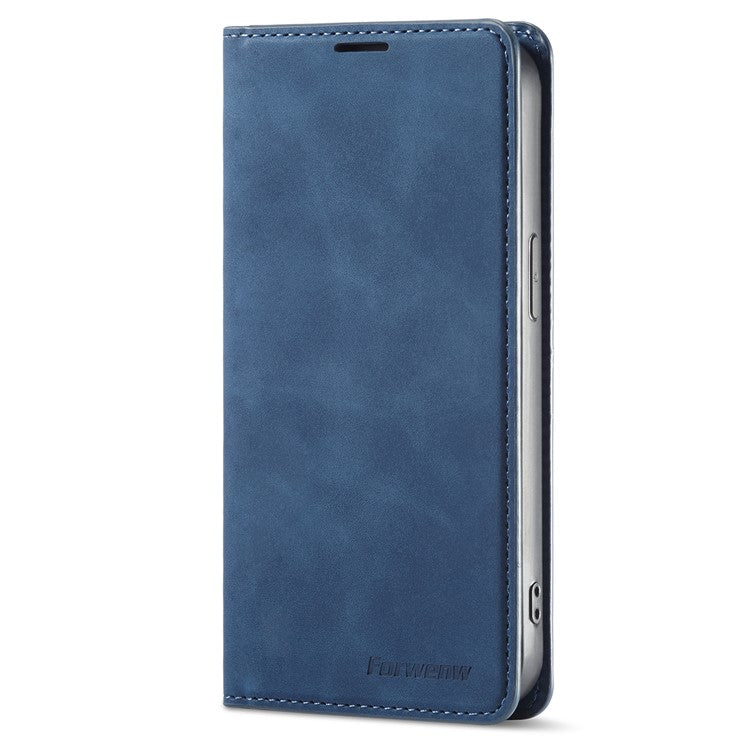 FORWENW Fantasy Series for iPhone 15 Pro Max Skin-touch PU Leather Magnetic Phone Case Phone Cover Wallet - TechGearPal