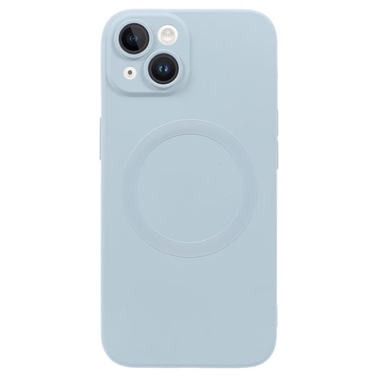 For iPhone 13 Magnetic Phone Case Compatible with MagSafe Anti-Scratch Liquid Silicone Cover with Camera Lens Protecto - TechGearPal