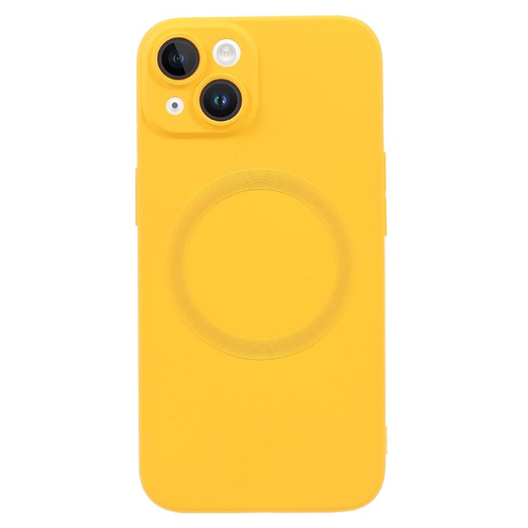For iPhone 13 Magnetic Phone Case Compatible with MagSafe Anti-Scratch Liquid Silicone Cover with Camera Lens Protecto - TechGearPal