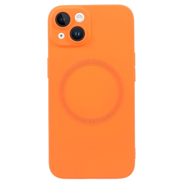 For iPhone 13 Magnetic Phone Case Compatible with MagSafe Anti-Scratch Liquid Silicone Cover with Camera Lens Protecto - TechGearPal