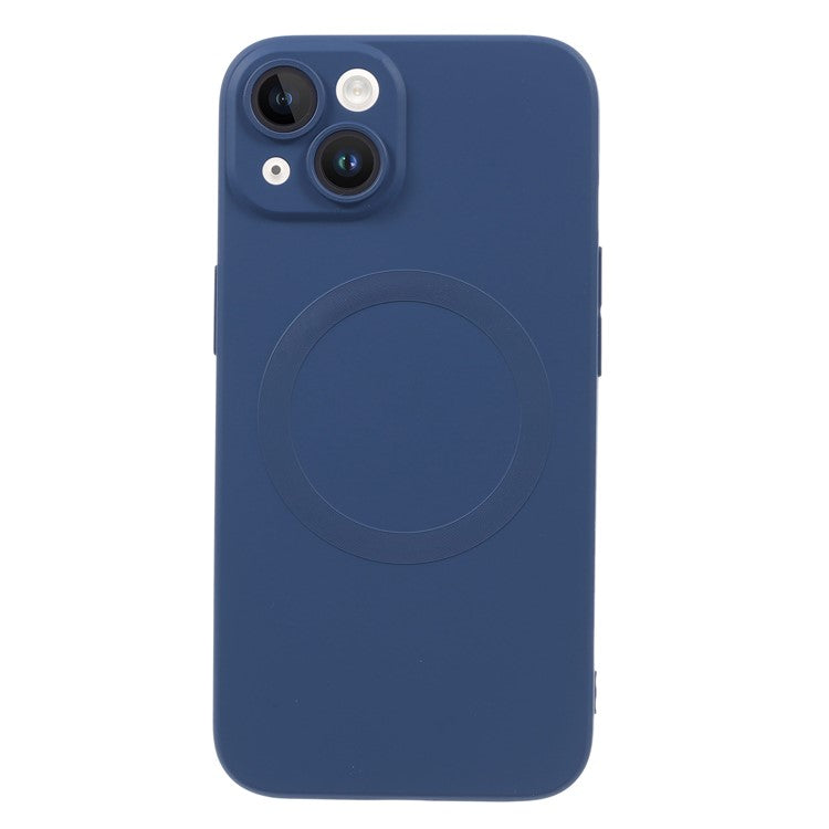 For iPhone 13 Magnetic Phone Case Compatible with MagSafe Anti-Scratch Liquid Silicone Cover with Camera Lens Protecto - TechGearPal