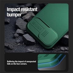 NILLKIN CamShield Pro Case for iPhone 15 Plus Magnetic Phone Cover Camera Lens Protection PC+TPU Cas - TechGearPal