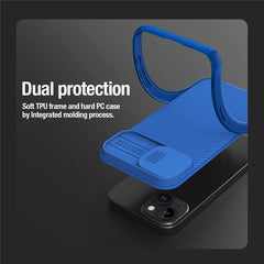 NILLKIN CamShield Pro Case for iPhone 15 Plus Magnetic Phone Cover Camera Lens Protection PC+TPU Cas - TechGearPal