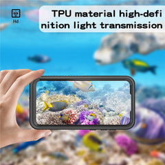 REDPEPPER FS Series for Samsung Galaxy S23 FE Snorkeling Diving Case Full Protection IP68 Waterproof Clear Phone Cover
