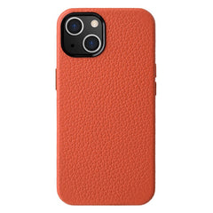 MELKCO For iPhone 14 Plus Case Magnetic Genuine Cow Leather+PC Anti-drop Phone Cove - TechGearPal