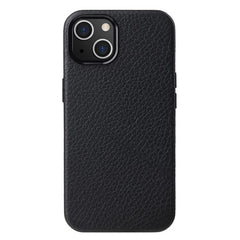 MELKCO For iPhone 14 Plus Case Magnetic Genuine Cow Leather+PC Anti-drop Phone Cove - TechGearPal