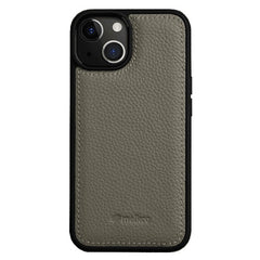 MELKCO For iPhone 15 Plus Case Genuine Cow Leather+PC Back Shell Phone Cove - TechGearPal