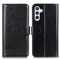 For Samsung Galaxy S25 / S24 Case Wallet Crazy Horse Texture PU Leather Phone Cover