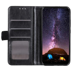 For Samsung Galaxy S25 / S24 Case Wallet Crazy Horse Texture PU Leather Phone Cover