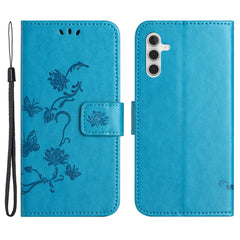 Coque de protection en cuir PU imprimé pour Samsung Galaxy S25/S24, résistante aux chutes 