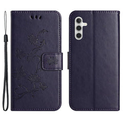 Coque de protection en cuir PU imprimé pour Samsung Galaxy S25/S24, résistante aux chutes 