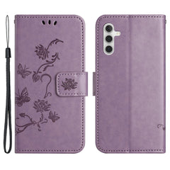 Coque de protection en cuir PU imprimé pour Samsung Galaxy S25/S24, résistante aux chutes 