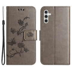 Coque de protection en cuir PU imprimé pour Samsung Galaxy S25/S24, résistante aux chutes 