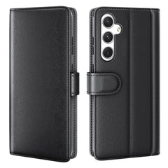 Étui portefeuille en cuir véritable pour Samsung Galaxy S24 