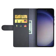 Étui portefeuille en cuir véritable pour Samsung Galaxy S24 