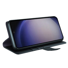 Étui portefeuille en cuir véritable pour Samsung Galaxy S24 