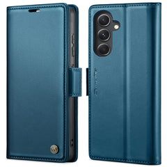 For Samsung Galaxy S23 FE Leather Case CASEME 023 RFID Blocking 3 Card Slot Mobile Cover
