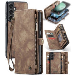 For Samsung Galaxy S23 FE Phone Cases CASEME Leather Cover with Detachable Wallet and Strap