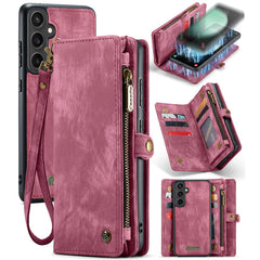 For Samsung Galaxy S23 FE Phone Cases CASEME Leather Cover with Detachable Wallet and Strap