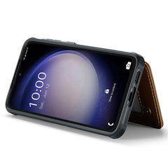 For Samsung Galaxy S23 FE Phone Case CASEME C22 Leather Back Cover with RFID Blocking Card Slots