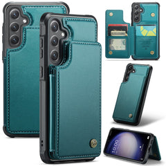 For Samsung Galaxy S23 FE Phone Case CASEME C22 Leather Back Cover with RFID Blocking Card Slots