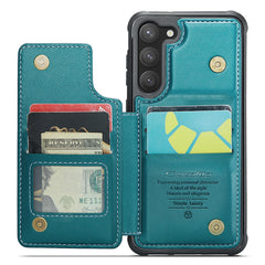 For Samsung Galaxy S23 Phone Case CASEME C22 Leather Back Cover with RFID Blocking Card Slots