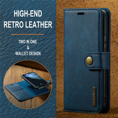 DG.MING for Samsung Galaxy S24 Case Detachable 2-in-1 Split Leather Phone Cover