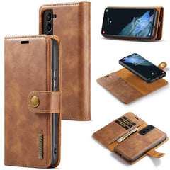 DG.MING for Samsung Galaxy S24 Case Detachable 2-in-1 Split Leather Phone Cover