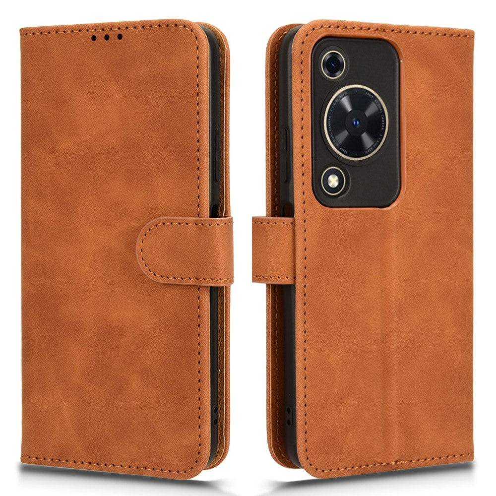 For Huawei Enjoy 70 4G / nova Y72 4G Soft-Touch Flip Leather Cover Stand Protective Phone Case