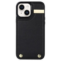 For iPhone 13 Card Holder Phone Case TPU + PU Leather Protective Cove - TechGearPal