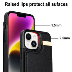 For iPhone 13 Card Holder Phone Case TPU + PU Leather Protective Cove - TechGearPal