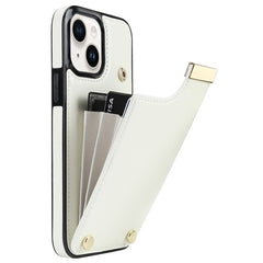For iPhone 13 Card Holder Phone Case TPU + PU Leather Protective Cove - TechGearPal