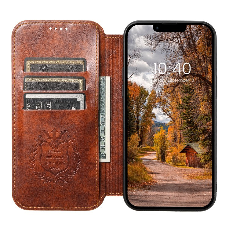 SUTENI J05 For iPhone 15 Plus Case Stand Wallet Leather Dustproof Phone Cover Compatible with MagSaf - TechGearPal
