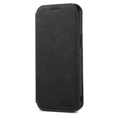 SUTENI J06 For iPhone 15 Plus Case Litchi Texture PU Leather+TPU Cover Compatible with MagSaf - TechGearPal