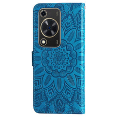 Étui portefeuille en cuir imprimé pour Huawei Enjoy 70 4G / Nova Y72 4G 