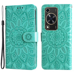 Étui portefeuille en cuir imprimé pour Huawei Enjoy 70 4G / Nova Y72 4G 