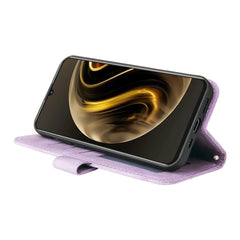 Étui portefeuille en cuir avec support et dragonne pour Huawei Enjoy 70 4G / Nova Y72 4G 
