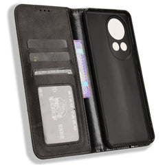 Étui portefeuille en cuir PU résistant aux chocs avec fermeture magnétique pour Huawei Nova 13 4G / Nova 13 5G / Nova 12 5G 