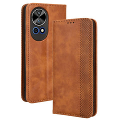 Étui portefeuille en cuir PU résistant aux chocs avec fermeture magnétique pour Huawei Nova 13 4G / Nova 13 5G / Nova 12 5G 