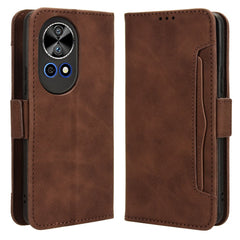 For Huawei nova 13 4G / nova 13 5G / nova 12 5G Case Anti-Scratch PU Leather Phone Shell Stand Multiple Card Slots Cover