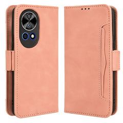 For Huawei nova 13 4G / nova 13 5G / nova 12 5G Case Anti-Scratch PU Leather Phone Shell Stand Multiple Card Slots Cover
