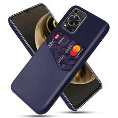 For Huawei Enjoy 70 4G / nova Y72 4G Phone Case with Card Slot Cloth Texture Leather + PC Cover
