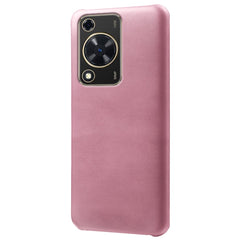 Coque antichoc en cuir de veau texturé pour Huawei Enjoy 70 4G / Nova Y72 4G 