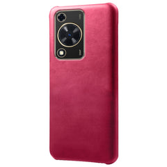 Coque antichoc en cuir de veau texturé pour Huawei Enjoy 70 4G / Nova Y72 4G 