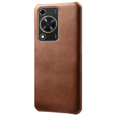 Coque antichoc en cuir de veau texturé pour Huawei Enjoy 70 4G / Nova Y72 4G 