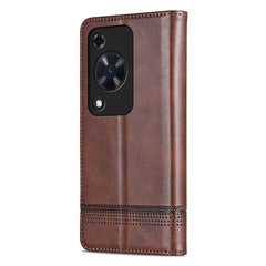 Étui portefeuille en cuir PU AZNS pour Huawei Enjoy 70 4G / Nova Y72 4G, coque à rabat magnétique 