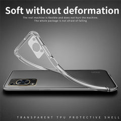 Coque MOFI anti-rayures en TPU pour Huawei Enjoy 70 4G / Nova Y72 4G, transparente et HD 
